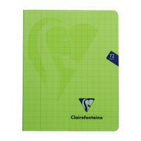 Mimesys cahier piqué polypro 16,5x21cm 72p Q.10x10 + marge coloris assortis thumbnail image 7