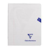 Mimesys cahier piqué polypro 16,5x21cm 72p Q.4x8 + marge coloris assortis thumbnail image 2