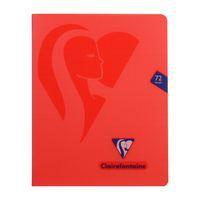 Mimesys cahier piqué polypro 16,5x21cm 72p Q.4x8 + marge coloris assortis thumbnail image 7