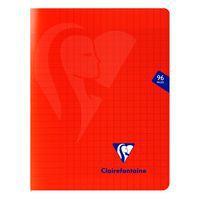 Mimesys cahier piqué polypro 17x22cm 96p séyès coloris assortis thumbnail image 5