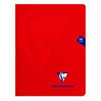 Mimesys cahier piqué polypro 17x22cm 96p Q.5x5 coloris assortis - Image 5