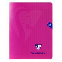Mimesys cahier piqué polypro 17x22cm 140p séyès coloris assortis thumbnail image 2