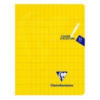 Mimesys cahier d'écriturepiqué polypro 17x22cm 32p DL 3 mm IV coloris assortis thumbnail image 3