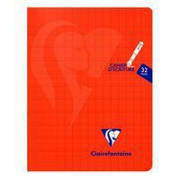 Mimesys cahier d'écriturepiqué polypro 17x22cm 32p DL 3 mm IV coloris assortis thumbnail image 4