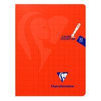 Mimesys cahier d'écriturepiqué polypro 17x22cm 32p séyès 3mm 12/12 coloris assortis - Image 2