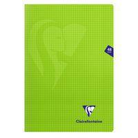 Mimesys cahier piqué polypro 21x29,7cm 48p Q.5x5 coloris assortis - Image 5