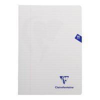 Mimesys cahier piqué polypro 21x29,7cm 96p ligné + marge coloris assortis - Image 5