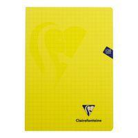 Mimesys cahier piqué polypro 21x29,7cm 120p Q.10x10 + marge coloris assortis - Image 4