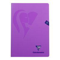 Mimesys cahier piqué polypro 21x29,7cm 120p Q.5x5 + marge coloris assortis - Image 3