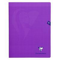 Mimesys cahier piqué polypro 24x32cm 96p séyès coloris assortis - Image 5