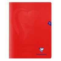 Mimesys cahier piqué polypro 24x32cm 96p Q.5x5 coloris assortis - Image 5