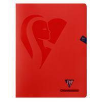 Mimesys cahier piqué polypro 24x32cm 96p Q.5x5 + marge coloris assortis thumbnail image 3