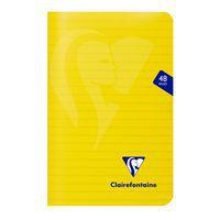 Mimesys carnet piqué polypro 11x17cm 48p ligné coloris assortis thumbnail image 2