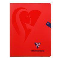 Mimesys album cahier piqué polypro 17x22cm 96p uni coloris assortis thumbnail image 2