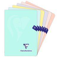 Mimesys PASTEL carnet piqué polypro 14,8x21cm 96p Q.5x5 coloris assortis thumbnail image 6