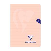 Mimesys PASTEL carnet piqué polypro 14,8x21cm 96p ligné coloris assortis - Image 4