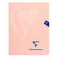 Mimesys PASTEL cahier piqué polypro 17x22cm 48p séyès coloris assortis - Image 2