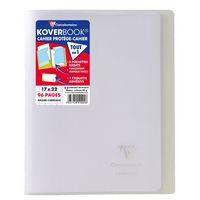 Koverbook piqué polypro transparent 10 couleurs ass 17x22cm 96p séyès livré en boîte prêt-à-vendre - Image 2