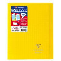 Koverbook piqué polypro transparent 10 couleurs ass 17x22cm 96p séyès livré en boîte prêt-à-vendre thumbnail image 3