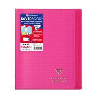 Koverbook piqué polypro transparent 10 couleurs ass 17x22cm 96p Q.5x5 livré en boîte prêt-à-vendre - Image 3