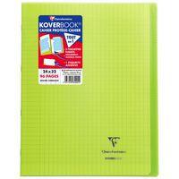 Koverbook piqué polypro transparent 10 couleurs ass 24x32cm 96p séyès livré en boîte prêt-à-vendre thumbnail image 8