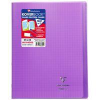 Koverbook piqué polypro transparent 10 couleurs ass 24x32cm 140p Séyès livré en boîte prêt-à-vendre thumbnail image 6