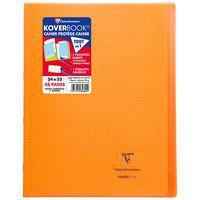 Koverbook piqué polypro transparent 10 couleurs ass 24x32cm 48p Q.5x5livré en boîte prêt-à-vendre thumbnail image 7