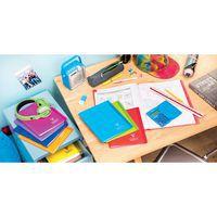 Koverbook piqué polypro transparent Bleu marine 24x32cm 48p Q.5x5+marge thumbnail image 4