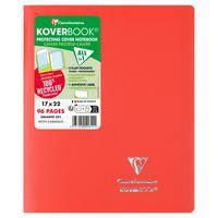 Koverbook piqué  couverture opaque en POLYPRO recyclé 9 couleurs ass 17x22cm 96p Q.5x5 livré en boîte prêt-à-v thumbnail image 8