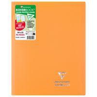 Koverbook piqué  couverture opaque en POLYPRO recyclé 9 couleurs ass 24x32cm 96p séyès livré en boîte prêt-à-v - Image 5