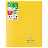 Koverbook piqué  couverture opaque en POLYPRO recyclé 9 couleurs ass 24x32cm 96p Q.5x5 livré en boîte prêt-à-v thumbnail image 2
