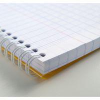 Koverbook reliure intégrale enveloppante PP transparent Rouge 17x22cm 160p ligné + marge thumbnail image 5