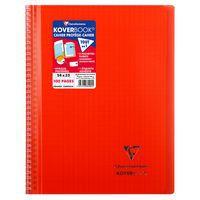 Koverbook reliure intégrale enveloppante PP transparent 24x32cm 100p Séyès coloris assortis livré en boîte prê thumbnail image 10