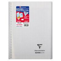 Koverbook reliure intégrale enveloppante PP transparent 24x32cm 160p Séyès coloris assortis livré en boîte prê thumbnail image 8