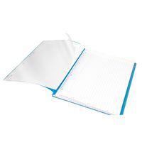 Koverbook bloc de cours agrafé grand côté perfo 4 trous 22,3x29,7cm 160p ligné + marge coloris assortis thumbnail image 3