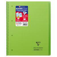 Koverbook reliure intégrale enveloppante PP transparent 22,5x29,7cm 160p ligné perfo 4 trous coloris assortis thumbnail image 10