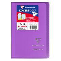 Koverbook carnet piqué polypro transparent 9x14cm 96p Q.5x5 coloris assortis - Image 3