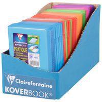 Koverbook carnet piqué polypro transparent 9x14cm 96p Q.5x5 coloris assortis - Image 4