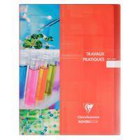 Koverbook t. P piqué polypro transparent 24x32cm 64p séyès-uni coloris assortis - Image 3