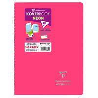 Koverbook NEON reliure intégrale enveloppante PP opaque 21x29,7cm 160p 5x5 + marge coloris assortis thumbnail image 10