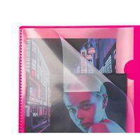 Koverbook NEON reliure intégrale enveloppante PP opaque 21x29,7cm 160p 5x5 + marge coloris assortis - Image 3