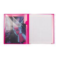 Koverbook NEON carnet piqué PP opaque 11x17cm 96p 5x5 coloris assortis thumbnail image 4