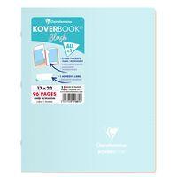 Koverbook BLUSH piqué PP bicolore opaque 17x22cm 96p ligné + marge coloris assortis - Image 5