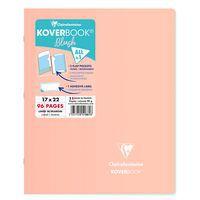 Koverbook BLUSH piqué PP bicolore opaque 17x22cm 96p ligné + marge coloris assortis thumbnail image 7