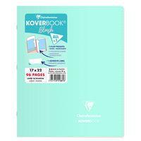 Koverbook BLUSH piqué PP bicolore opaque 17x22cm 96p ligné + marge coloris assortis thumbnail image 4