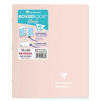 Koverbook BLUSH piqué PP bicolore opaque 17x22cm 96p ligné + marge coloris assortis thumbnail image 5