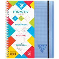 Linicolor Proactiv'Book 16x21cm 180p détachables Q.5x5 cadré + 1 pochette trieur assortiment FRESH thumbnail image 3