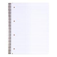 Age Bag  carnet reliure intégrale perfo 4 trous 22,5x29,7cm 160p détachables ligné tabac - Image 2