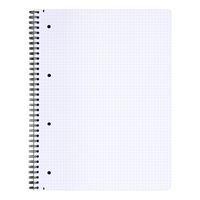 Age Bag  carnet reliure intégrale perfo 4 trous 22,5x29,7cm 160p détachables 5x5 noir - Image 2