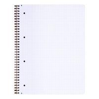 Age Bag  carnet reliure intégrale perfo 4 trous 22,5x29,7cm 160p détachables 5x5 bleu - Image 2